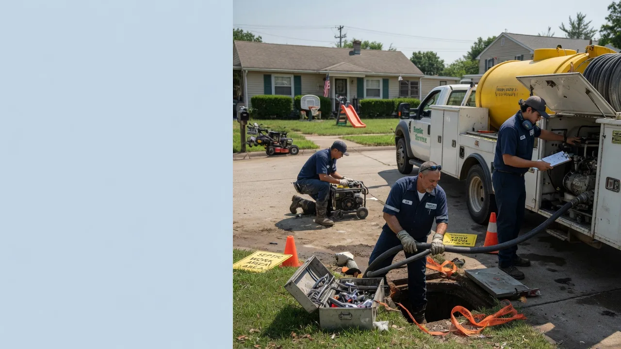 Septic Tank Pumping in Grove City, PA near me